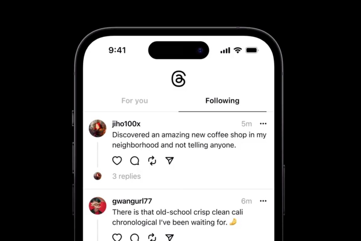 Threadsに「フォロー中」フィードが導入 フォローしているユーザーの投稿だけを確認可能に | アプリオ