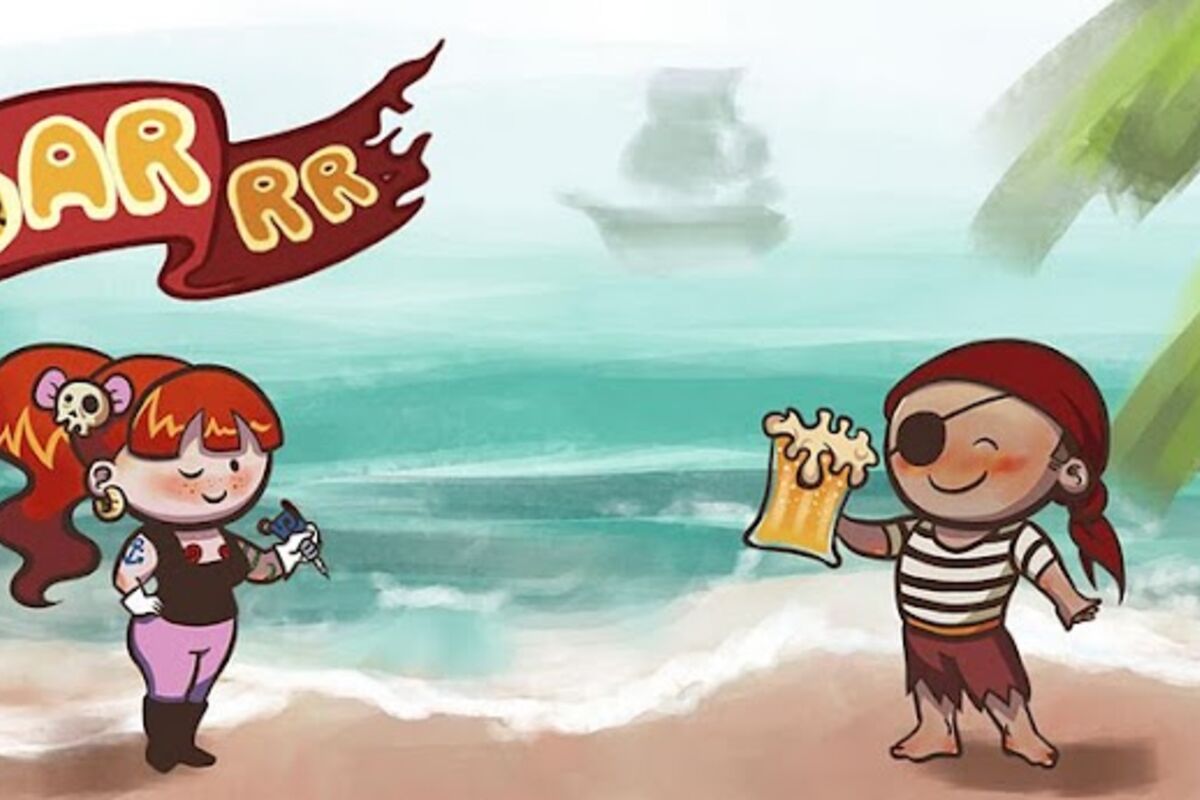 ゲーム「Barrr Lite」お茶目な海賊たちをバーでもてなす、経営シミュレーション Android アプリオ