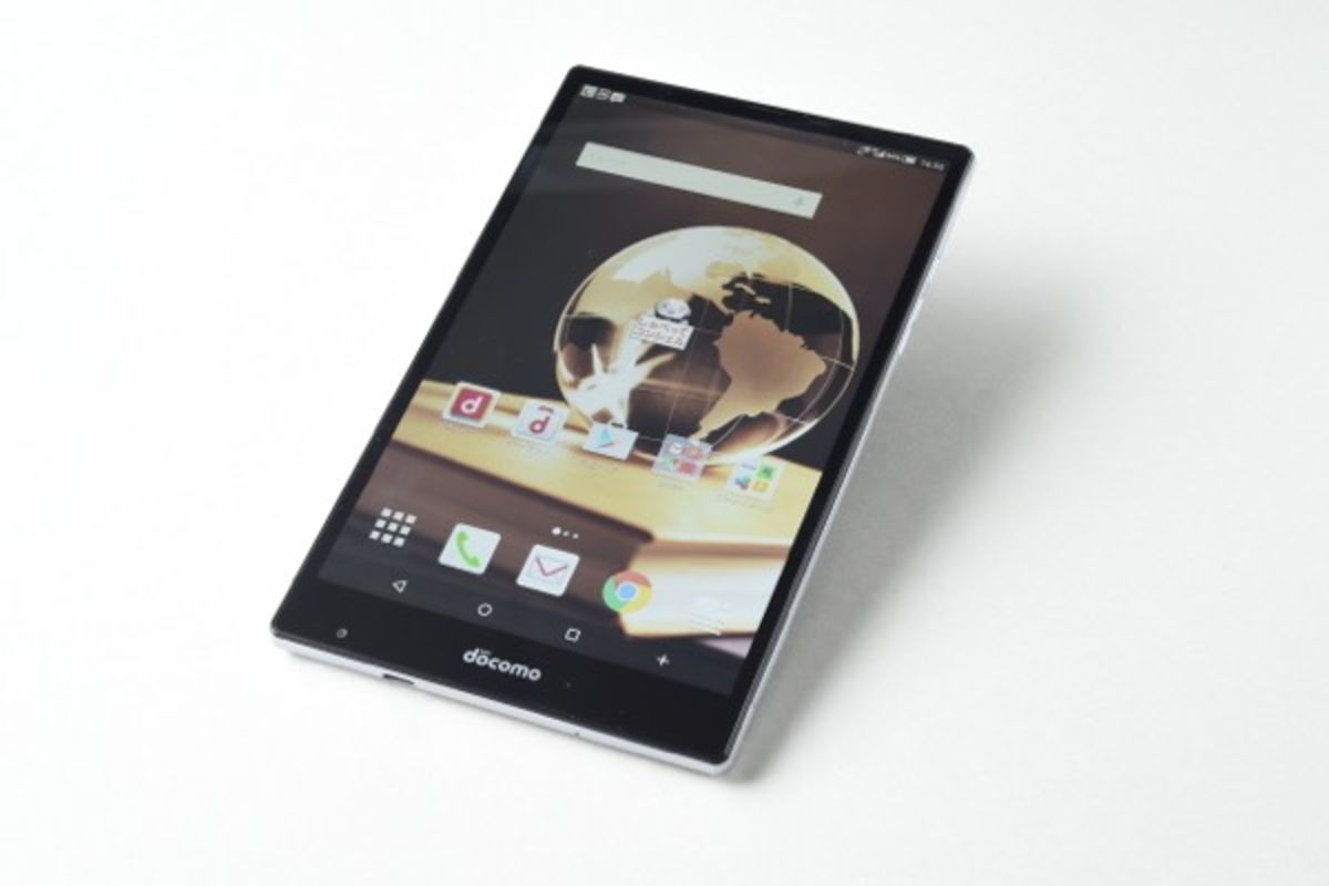 ケータイとの2台持ちでも快適なタブレット、ドコモ「AQUOS PAD SH-05G 
