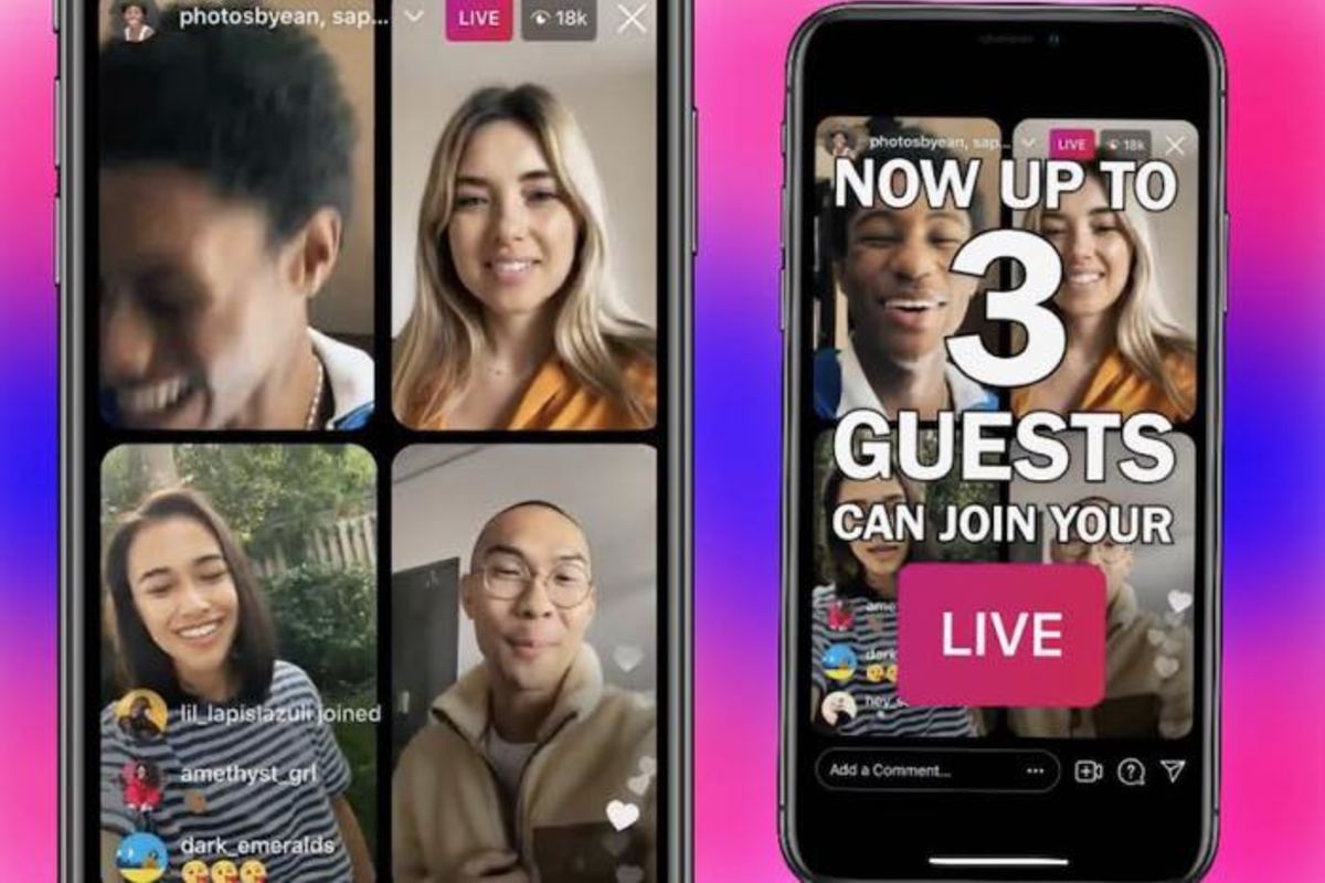 インスタライブ 4人までのコラボ配信ができる Liveルーム が登場 アプリオ