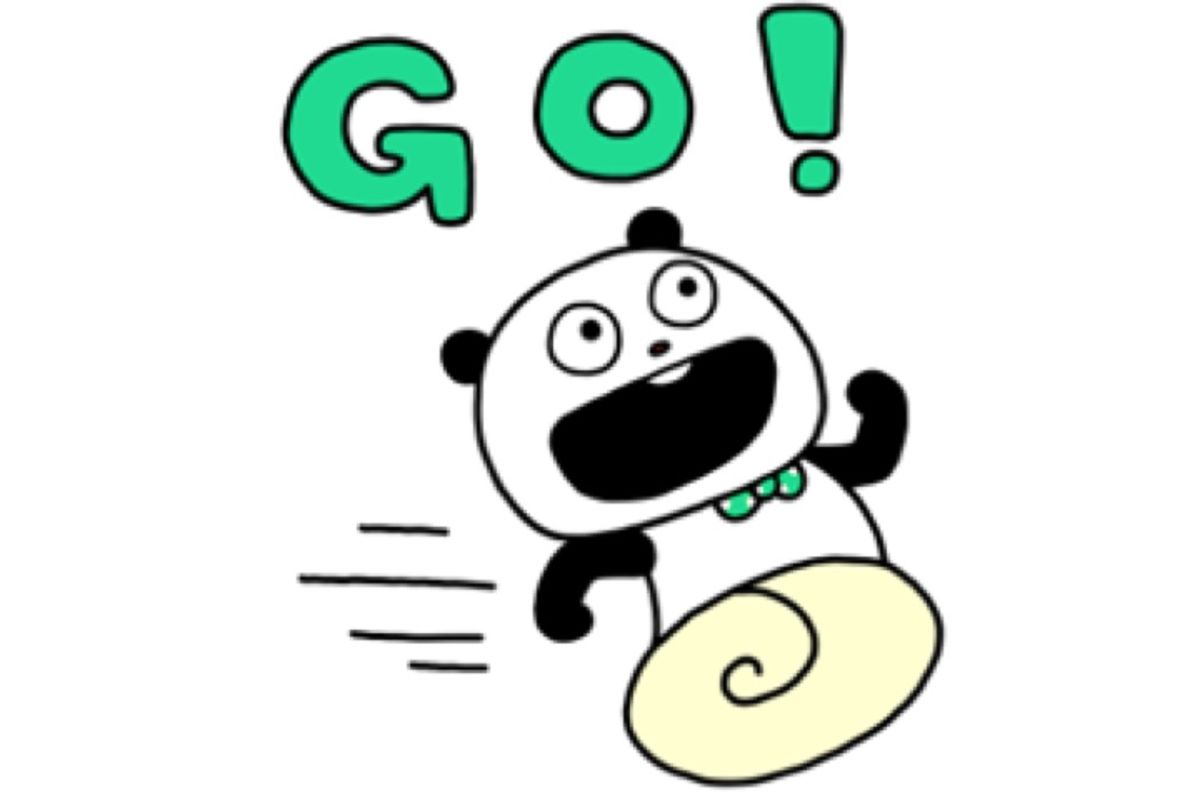 くーＫこスタンプ［Ａ］ぱんだスタンプ くーKこスタンプ［A］ぱんだスタンプ