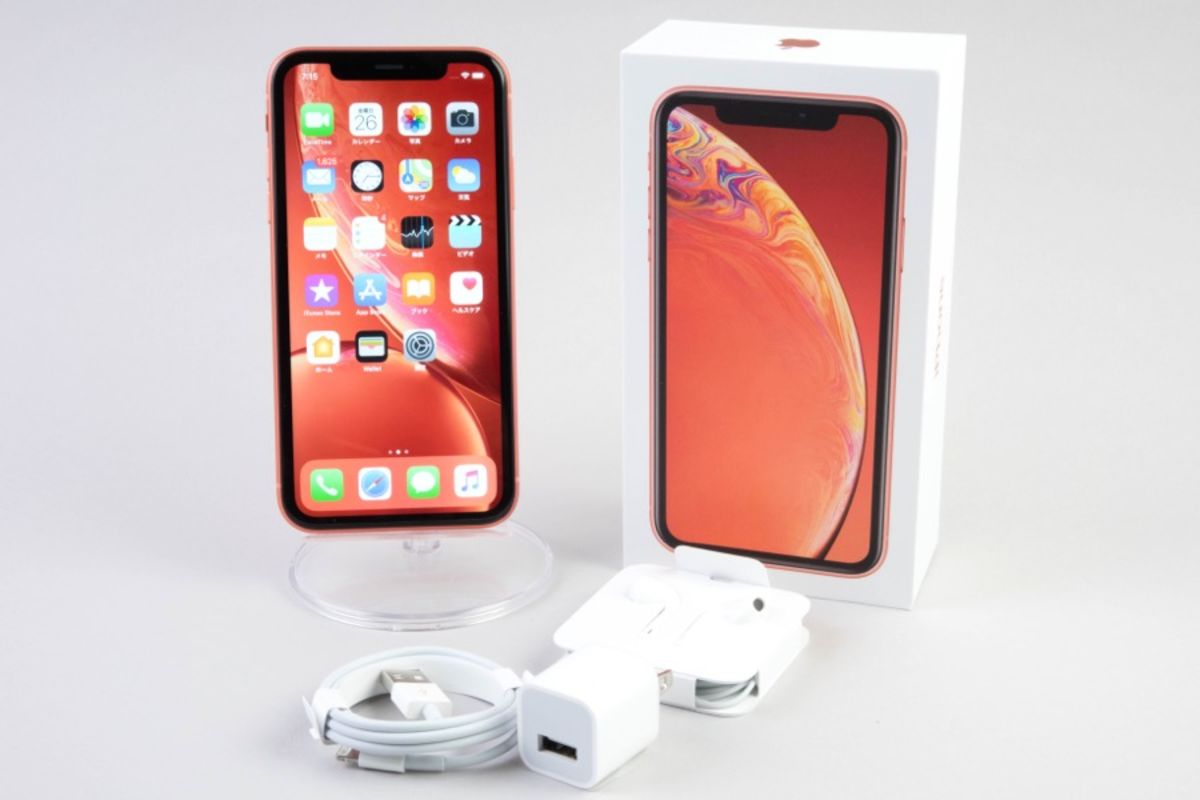 iPhone XR 64GBモデル ホワイト 箱＋透明カバー付