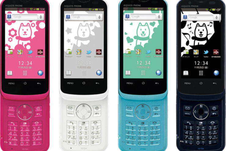 ソフトバンク、テンキー搭載スマートフォン「AQUOS PHONE THE HYBRID 101SH」を発売