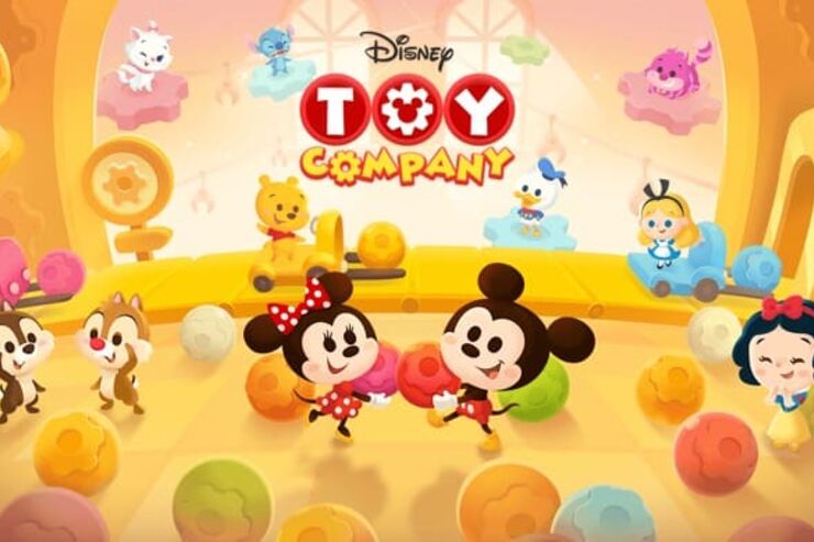 「ツムツム」に続く2作目、LINE×ディズニーのゲームアプリ「トイカンパニー」の事前登録が開始
