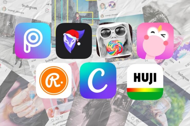 インスタ向けおしゃれ写真加工アプリ おすすめ7選　個性派インスタグラマーにも