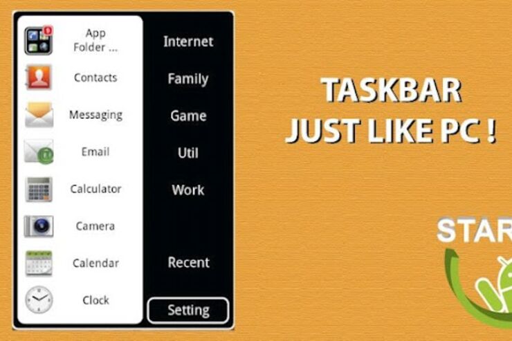 アプリ「Android Taskbar」Windowsのタスクバーのようにアプリを表示するランチャー #Android