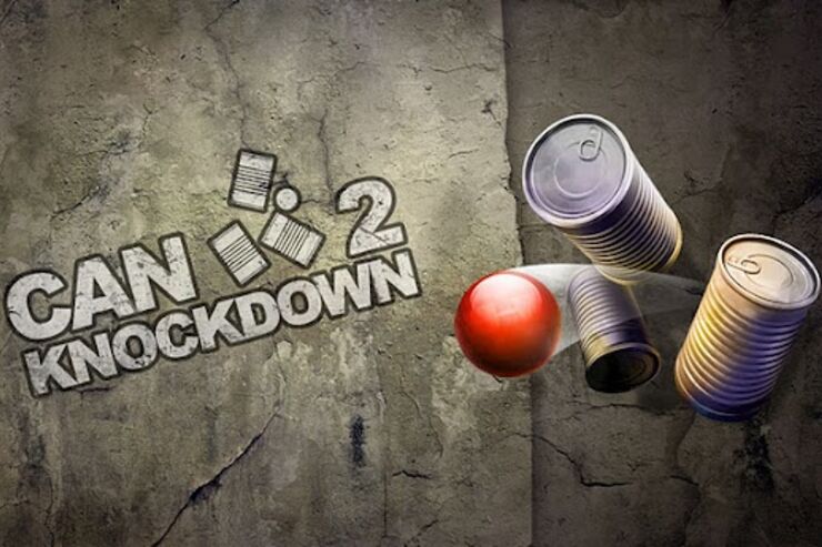 ゲーム「Can Knockdown 2」ボールで缶を吹きとばせ #Android