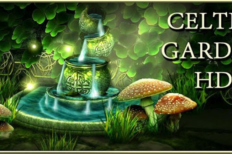 アプリ「Celtic Garden HD」ケルト風の庭園を再現した壁紙アプリ #Android