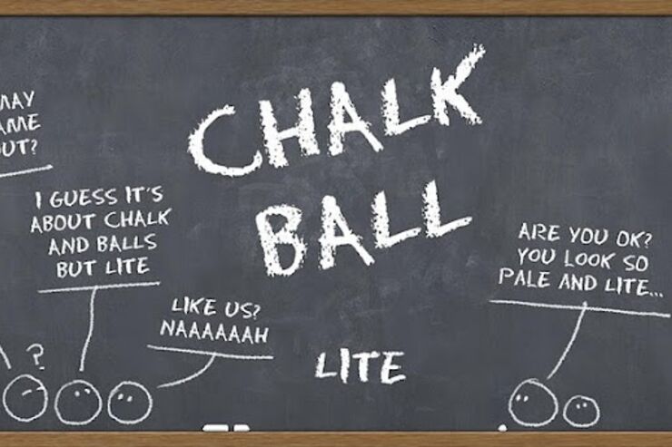 ゲーム「Chalk Ball Lite」落ちてくるボールをチョークの線で弾ませる新感覚アクション #Android