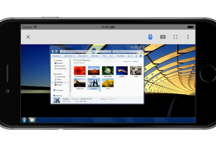 Google、iPhoneからPCを遠隔操作できるアプリ「Chrome Remote Desktop」を公開