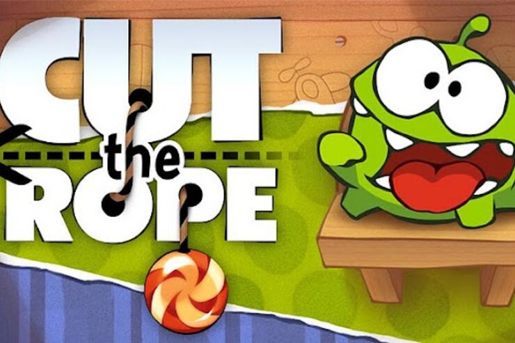 ゲーム「Cut the Rope」ロープを切って怪物オムノムに飴をあげよう #Android