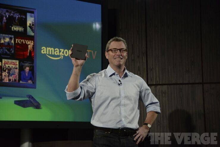 Amazon、「Amazon Fire TV」を発表　動画ストリーミングとゲームを楽しむリビングの主役を目指す
