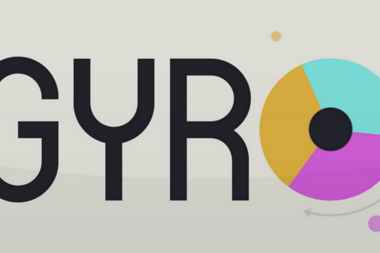 ゲーム「GYRO」回転するホイールで3色の粒子を的確にキャッチしよう #Android