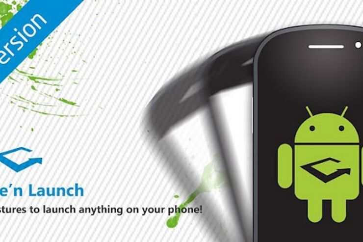 アプリ「Move'n Launch Lite」端末を動かすジェスチャーで操作を行うランチャー #Android
