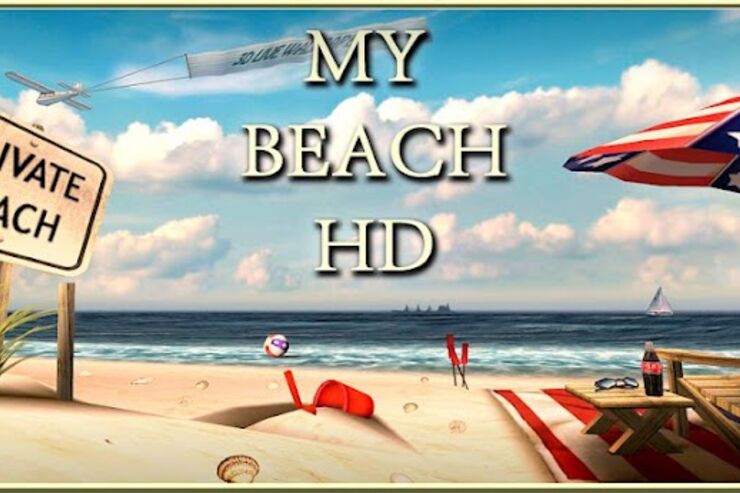 アプリ「My Beach HD」プライベートビーチを壁紙に #Android