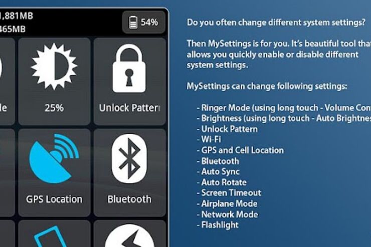 アプリ「MySettings」環境設定を一覧で分かりやすく #Android