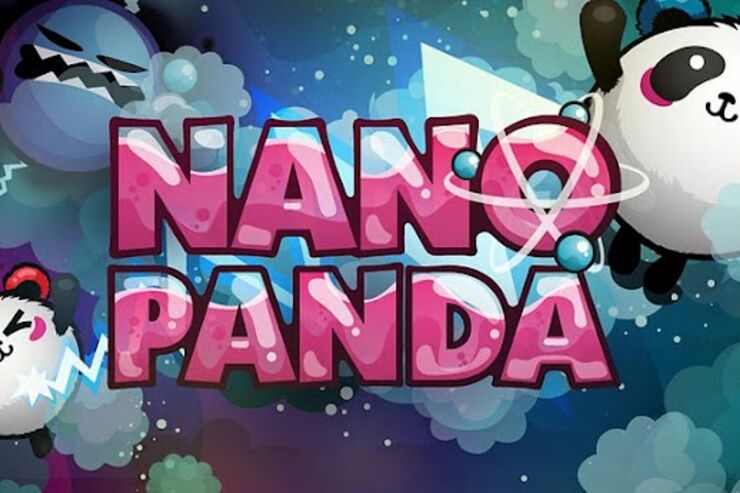 ゲーム「Nano Panda Free」ナノパンダを発射して悪玉アトムをやっつけろ #Android