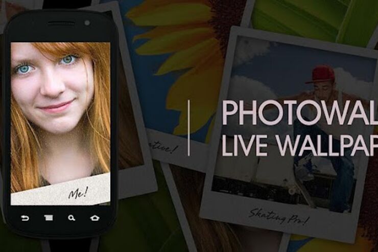 アプリ「PhotoWall Live Wallpaper」写真でつくるライブ壁紙 #Android