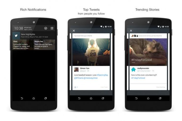 Twitter、フォロー中の人の間で話題のツイートを毎日まとめて通知する「Highkights」を提供開始