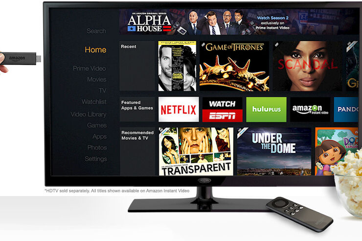 Amazon、テレビに挿すストリーミング端末「Fire TV Stick」発表　Chromecastと競合