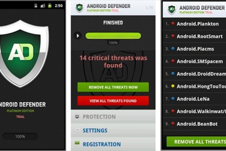 スマホを人質に取る偽ウイルス対策アプリ出現、Androidを狙うランサムウェア流行の兆し