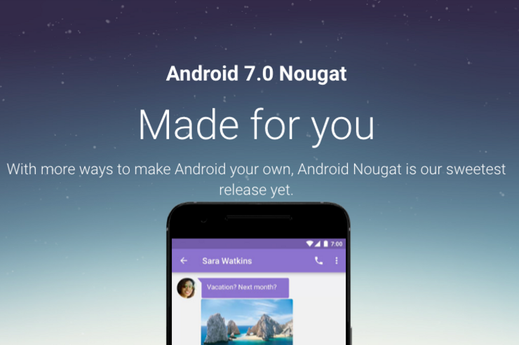 グーグル、「Android 7.0 Nougat」を正式リリース
