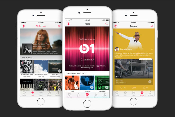 「Apple Music」発表、月額9.99ドルで6月30日開始　日本向けサイトもオープン