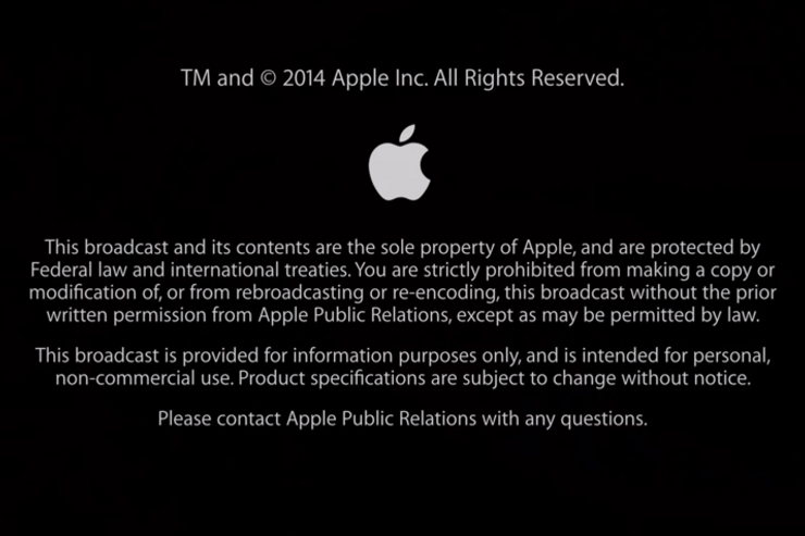 アップルが動画公開、まともに視聴できなかった「iPhone 6/6 Plus」「Apple Watch」発表イベントを楽しめます