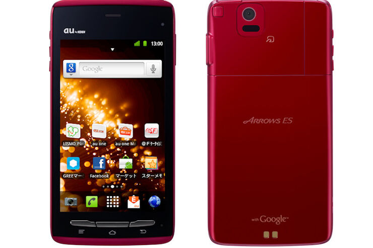 auの「ARROWS ES IS12F」、1月7日に発売