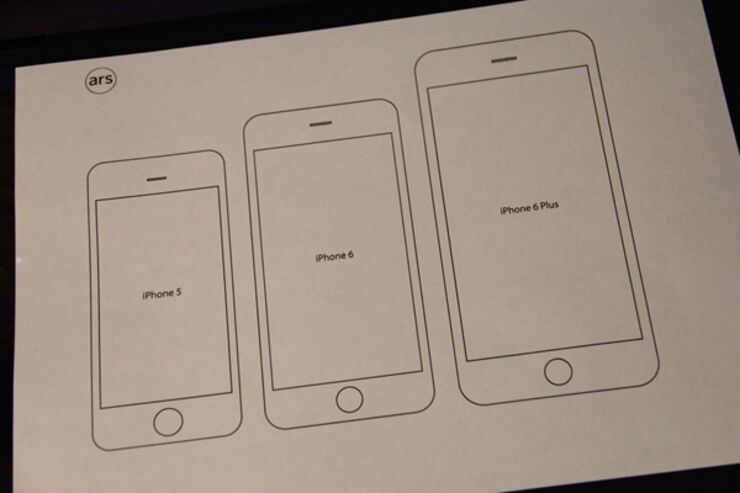 「iPhone 6 Plus」のサイズが1万円札とほぼ同じであることを確かめてみた