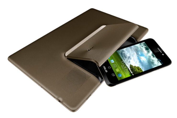 ASUS、タブレットやキーボードと合体するスマホ「Padfone」を発表