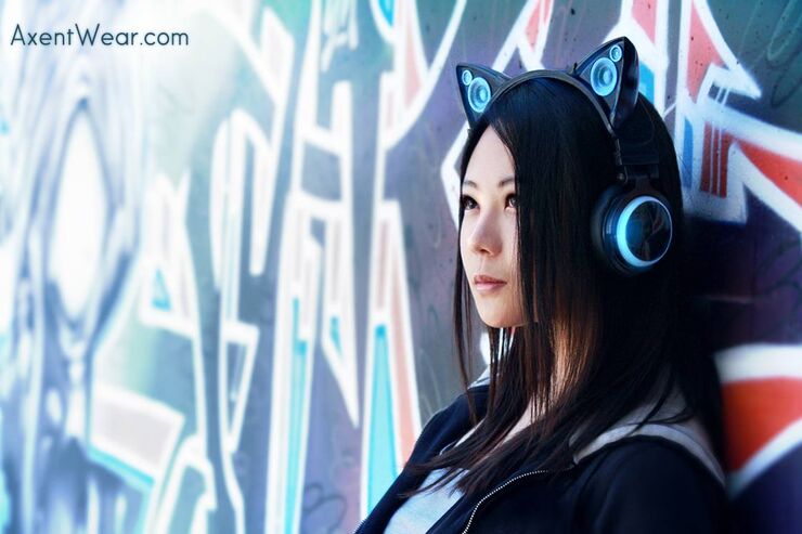 猫耳ヘッドフォン「Axent Wear」、まもなくKickstarterで出資募集へ
