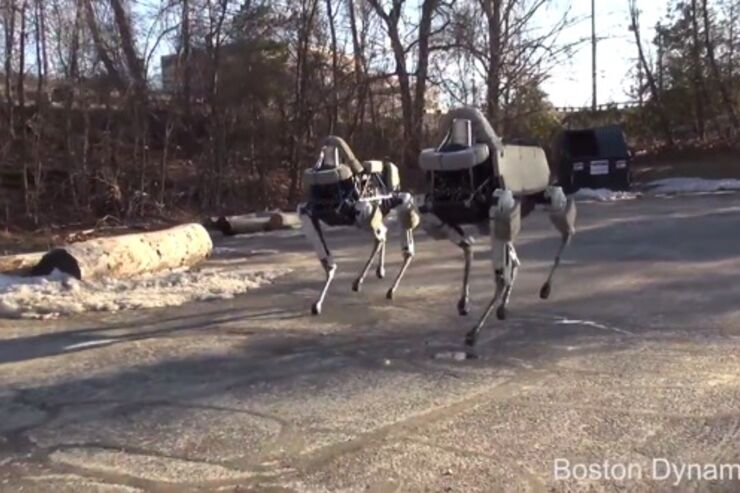【動画】蹴っても倒れない、Googleの新型ロボット「Spot」が公開