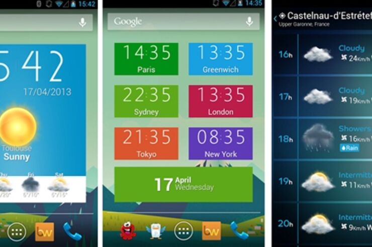 ロングセラー「Beautiful Widgets」の無料版アプリがGoogle Playに登場