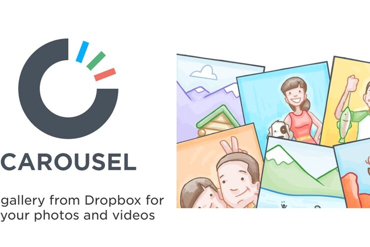 Dropbox、新ギャラリーアプリ「Carousel」をリリース　生涯の写真を保存・閲覧・シェア