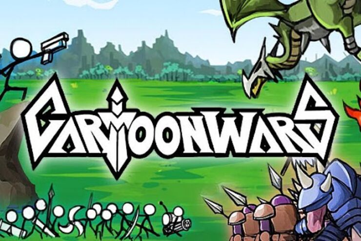 ゲーム「カートゥーンウォーズ」棒人間を操り、敵の塔を攻め落とすアクションゲーム #Android