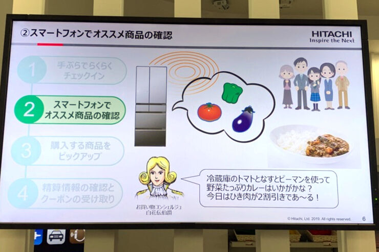 日立が描く究極の無人店舗、IoT技術を詰め込んで効率化と買い物の楽しさを演出【CEATEC 2019】