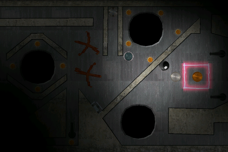 ゲーム「DarkMaze」ボールを転がして薄暗い迷路から脱出させる #Android