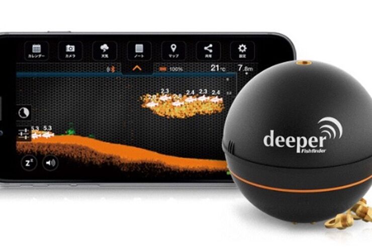これが次世代の釣り、スマホでモニターできる小型魚群探知機「Deeper」が国内発売
