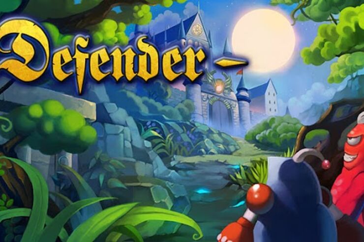 ゲーム「Defender」モンスターの波状攻撃から弓と魔法で城を守ろう #Android