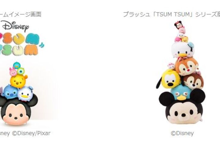 LINEがディズニーと連携強化、今冬の新作「LINE：ディズニー ツムツム」を発表