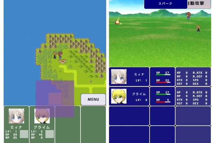 アプリ「DotHome2【ホームRPG】」ホーム画面でRPGを存分に体験　#Android