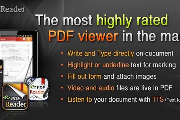 アプリ「ezPDF Reader」軽快かつ高機能なPDFビューアー #Android