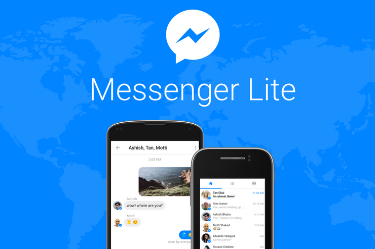 Facebook、軽量版アプリ「Messenger Lite」を日本でも提供開始