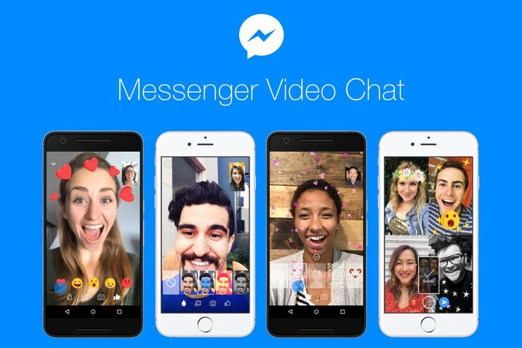 Facebookメッセンジャー、ビデオ通話でリアクションやフィルタなどが利用可能に