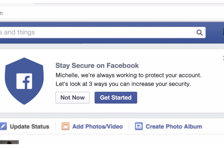 Facebook、“乗っ取り”対策が簡単にできるセキュリティ強化ツールを公開