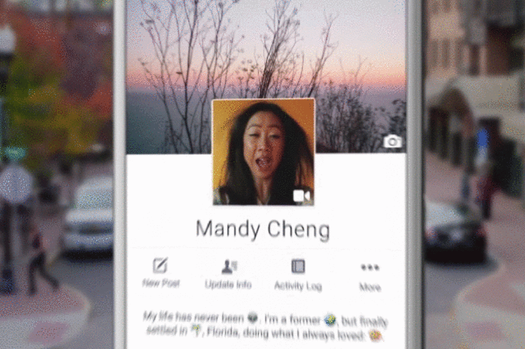 Facebook、7秒ループの「プロフィール動画」を導入へ　デザイン刷新