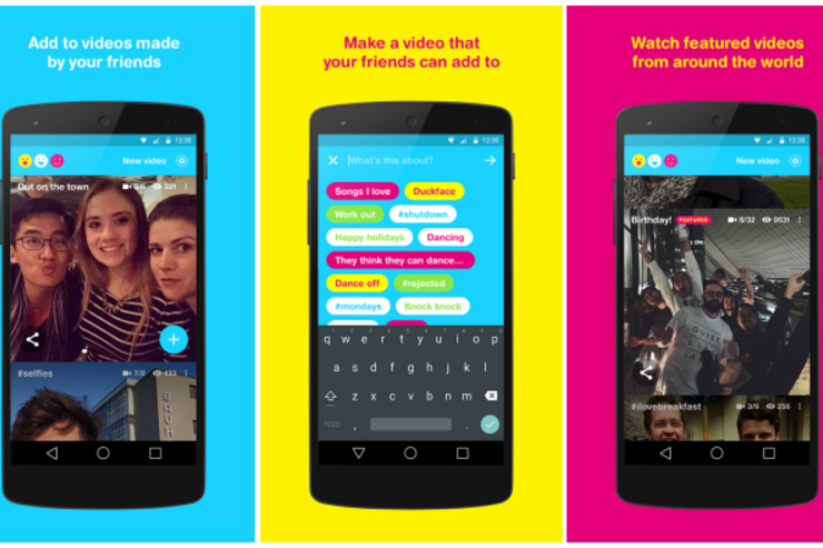 Facebook、成長する動画コラボアプリ「Riff」をリリース