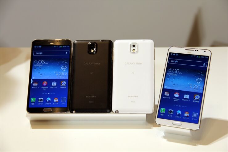 大画面を快適かつ有効に使い倒せる、au「GALAXY Note 3 SCL22」スマホレビュー・スペック一覧