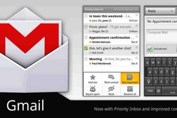 「Gmail」アプリがアップデート、7インチディスプレイへのサポート改善など